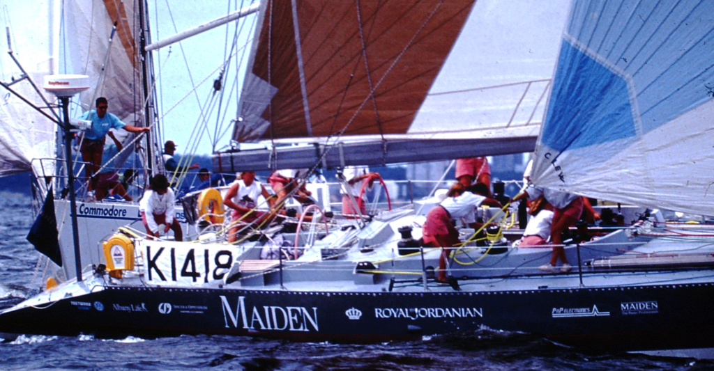 maiden-sailing